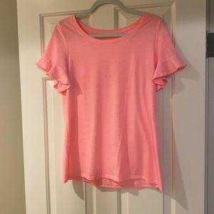 Lilly Pulitzer Sorella top Capri coral